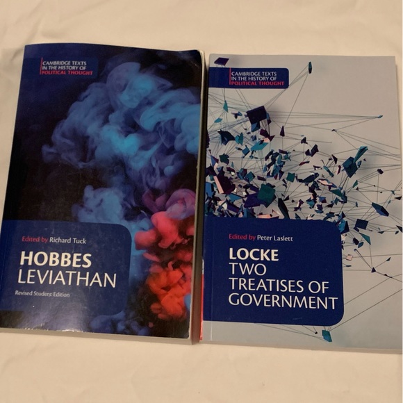 Hobbes & Locke Philosophy Textbooks - Picture 4 of 4